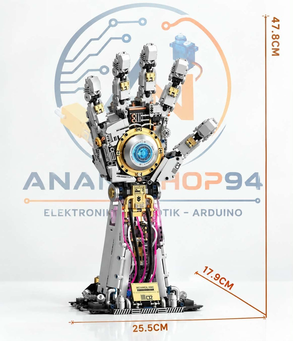 H1009 STEM-Programmierbares Bionic-Roboterarm mit LED Lichte
