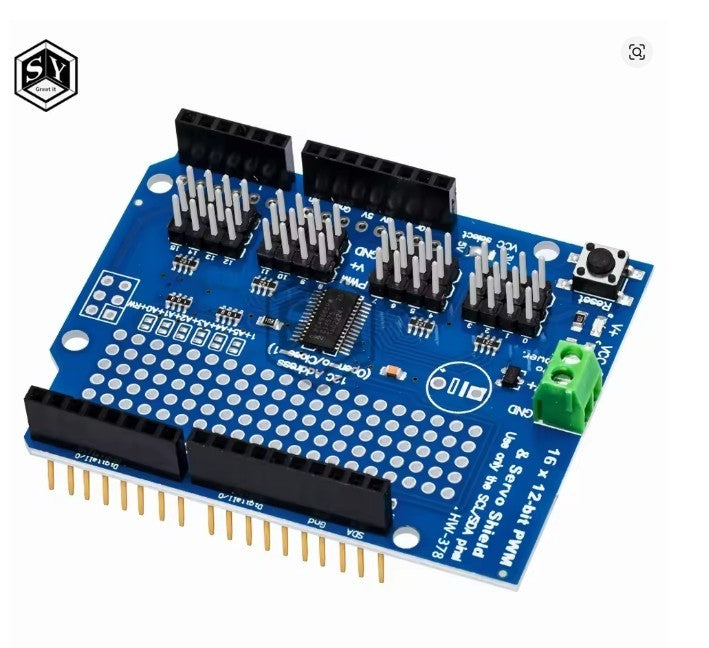 Motor/Stepper/Servo/Robot Shield für UNO R3 EIN EINSATZ FÜR PCA9685PW