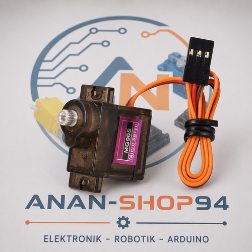 1 Stück Micro Servo Motor MG90S 14g 180° Metallgetriebe