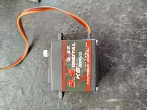 Servo 3,5 kg Metallgehäuse, Hochgeschwindigkeits-Kunststoffgetriebe Arduino DIY